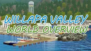 THIS WORLD IS PERFECT FOR CAMPING! WILLAPA VALLEY THE SIMS 3 WORLD OVERVIEW
