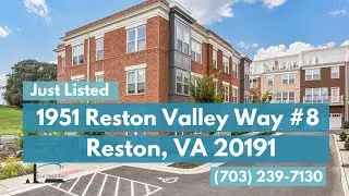 1951 Reston Valley Way #8 Home For Sale Reston, VA 20191