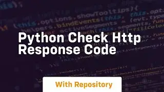 python check http response code