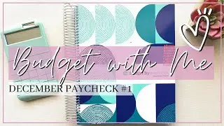 BUDGET WITH ME // DECEMBER PAYCHECK #1 // BUDGET BY PAYCHECK // THIS BUDGET LIFE