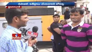 Currency Ban Problems | Public Queue Lines Continue At Banks And ATMs In Hyderabad | HMTV
