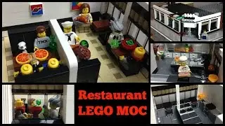 LEGO MOC: Restaurant for my LEGO City