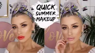 QUICK SUMMER MAKEUP | TWO DIFFERENT LIP LOOKS | lolaliner