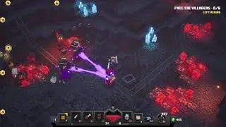 Minecraft Dungeons - Redstone Mines Mission Solo No Commentary Walkthrough