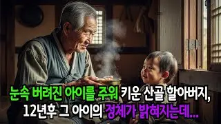 눈 속에 버려진 아이를 주워 키운 산골 할아버지, 12년 후 그 아이의 정체가 밝혀지는데...
