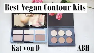 Сравнение лучших палеток для контурирования Vegan Contour (ABH и Kat Von D) Косметика без жестокости | Britta