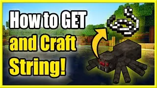 Как получить и сделать нить в Minecraft Survival (руководство по рецепту)