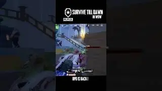 RPD ZOMBIE MODE IN WOW ! 🧟 #luckyman #pubgm #bgmi