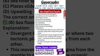 UGC NET Geography I Net Qualified Faculty I Online Class Available #geography #jrf #shorts #ugcnet