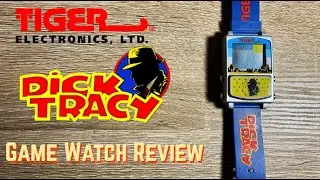 Tiger Electronics Dick Tracy LCD Game Watch from 1990