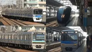 【一斉停止訓練直後】北総線 東松戸駅を発着・通過する列車たち