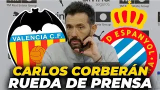 CARLOS CORBER&Aacute;N, rueda de prensa COMPLETA tras el VALENCIA 3-2 ESPANYOL