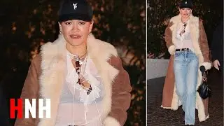Rita Ora's Racy LA Look