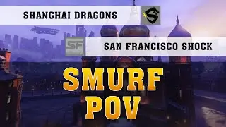 SMURF ROADHOG POV ● Shanghai Dragons Vs San Francisco Shock ● [2K] OWL POV