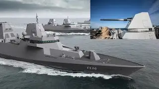 127-мм пушка Leonardo Vulcano для новых фрегатов F126 ВМС Германии