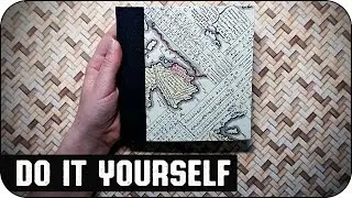 📔 DIY: BOOKBINDING - travel diary style ▼ voidea