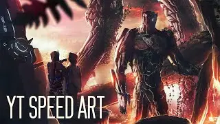 My Entry to The Encreate Challenge | Photoshop Speed Art |