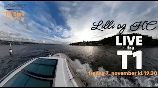 LIVE! Vi svarte p&aring; sp&oslash;rsm&aring;l og fortalte om b&aring;tlivet. Fredag 7. november kl 19:30 #live #tilsj&oslash;s
