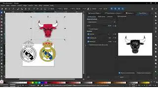 INKSCAPE Como Transformar QUALQUER Logotipo Colorido em Preto e Branco