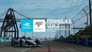 The Formula E Gen2 car in rFactor 2