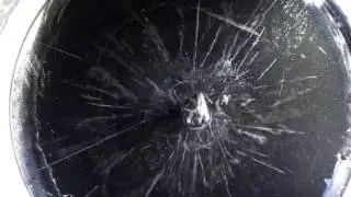 Thorianite in a cloud chamber
