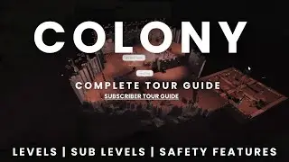Colony Survival Subscriber Tour | #roblox #gaming #gamingvideos #gamingcommunity