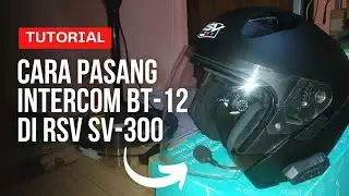 Cara Pasang INTERCOM BT-12 Di RSV SV-300
