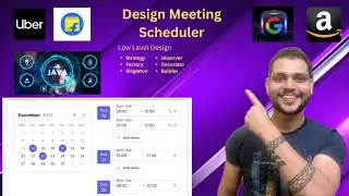 Design Meeting Scheduler | Low Level Design | lld |