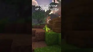 Exploring Sumaru City Slowly 🏙️✨  #minecraft #genshinimpact