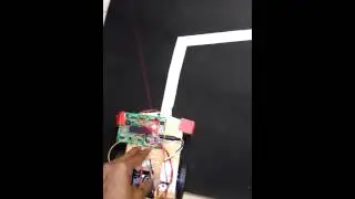 Line follower using atmega 16 with variable background and discontinuous line.