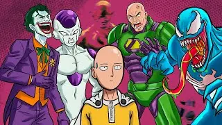 ¿Qué nivel de AMENAZA serían estos VILLANOS en ONE PUNCH MAN?