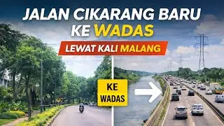 JALAN RAYA CIKARANG BARU‼️MENUJU KALI WADAS‼️PENAMPAKAN LUAR BIASA #kdm 