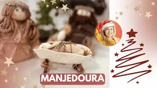 Costura em Corda: Manjedoura do Pres&eacute;pio de Natal Passo a Passo | Drica Bonequeira | Live Ao Vivo