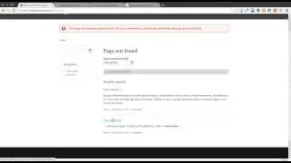 Модуль поиска Drupal 7 404 &mdash; ежедневная доза Drupal, эпизод 64