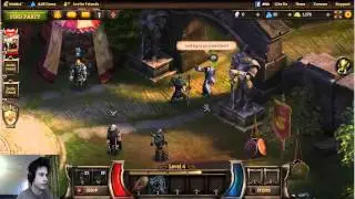 Kings Road gameplay - Facebook MMORPG