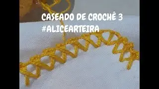 CASEADO DE CROCHÊ 3 #ALICEARTEIRA