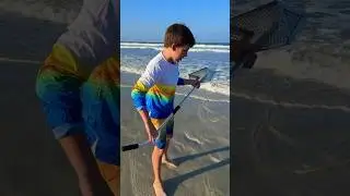 How to use Sand Flea rake? What's the best way to catch sand fleas? Best free fishing bait.
