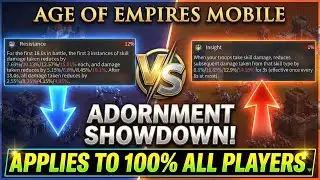 AoEM: Insight vs Resistance Adornment |80 Battles & at FULL ACCOUNT STRENGTH| applies to ALL PLAYERS