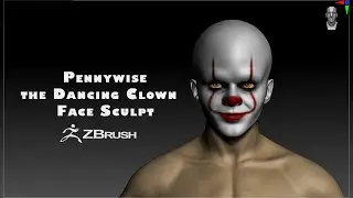 Pennywise The Dancing Clown | Face Sculpt | Zbrush