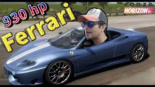 Ferrari 930 HP Tuning | Forza Horizon 5 Wheel Gameplay steering wheels