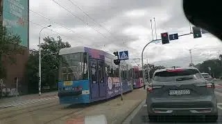 Wrocław, Nowowiejska, Most Szczytnicki, Kochanowskiego, Brucknera, Parking KORONYVID 20250529 114416