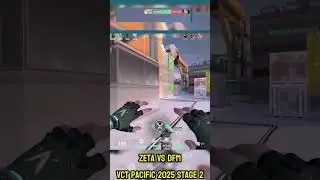 Back-to-Back ACE?! Meiy Destroys ZETA Again 💣 | VCT Pacific 2025  #valorant #valorantclips