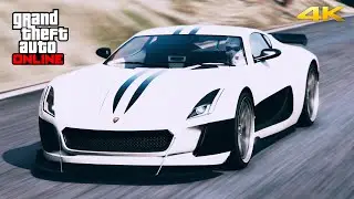 GTA ONLINE: COIL CYCLONE - CUSTOMIZATION & TEST | 4K60FPS
