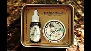 Mr Bear Family Tropical Limited Edition - recenzja olejku i balsamu do brody