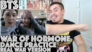 BTS War of Hormone Dance Practice REAL WAR VERSION Reaction
