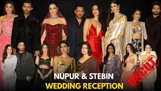 Celebrities Arrive at Nupur Sanon & Stebin Ben Wedding Reception | Salman Khan, Kriti Sanon