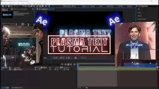 Trending Texture Plasma Text Effect | After Effects Tutorial |