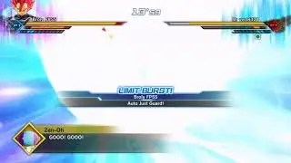 3 perfect blocks in a row With SSG Vegeta