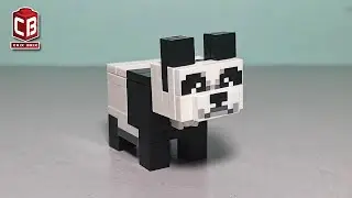 How to Make LEGO Minecraft Panda | Lego Compatible #minecraft
