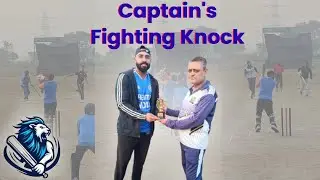 Captain's Fighting Knock in Vain | Team Animals Vs Unayur 11 | #teamanimals #cricket